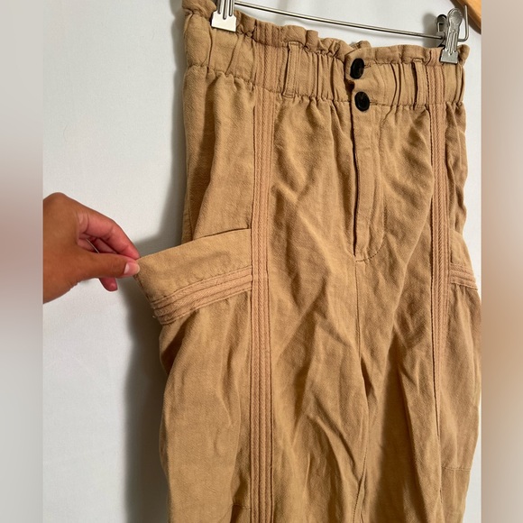 Free people Canvas linen jogger - Picture 4 of 9